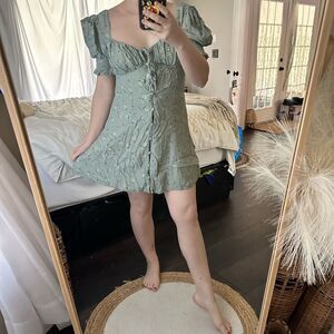 Urban Outfitters Women’s Small Smocked Babydoll Mini Dress